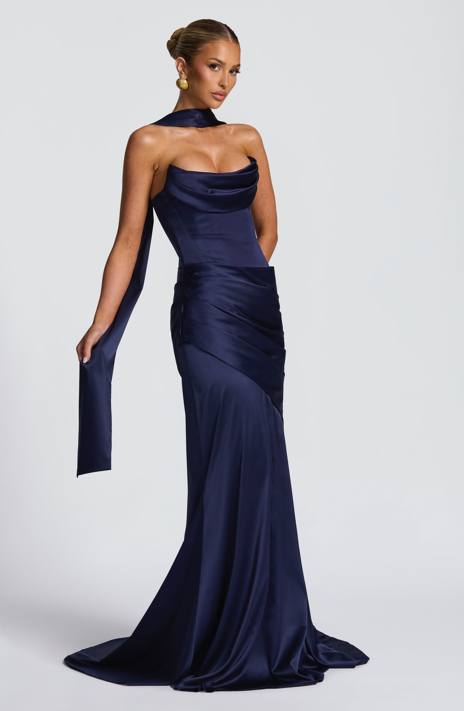 Kensington Maxi Dress Navy