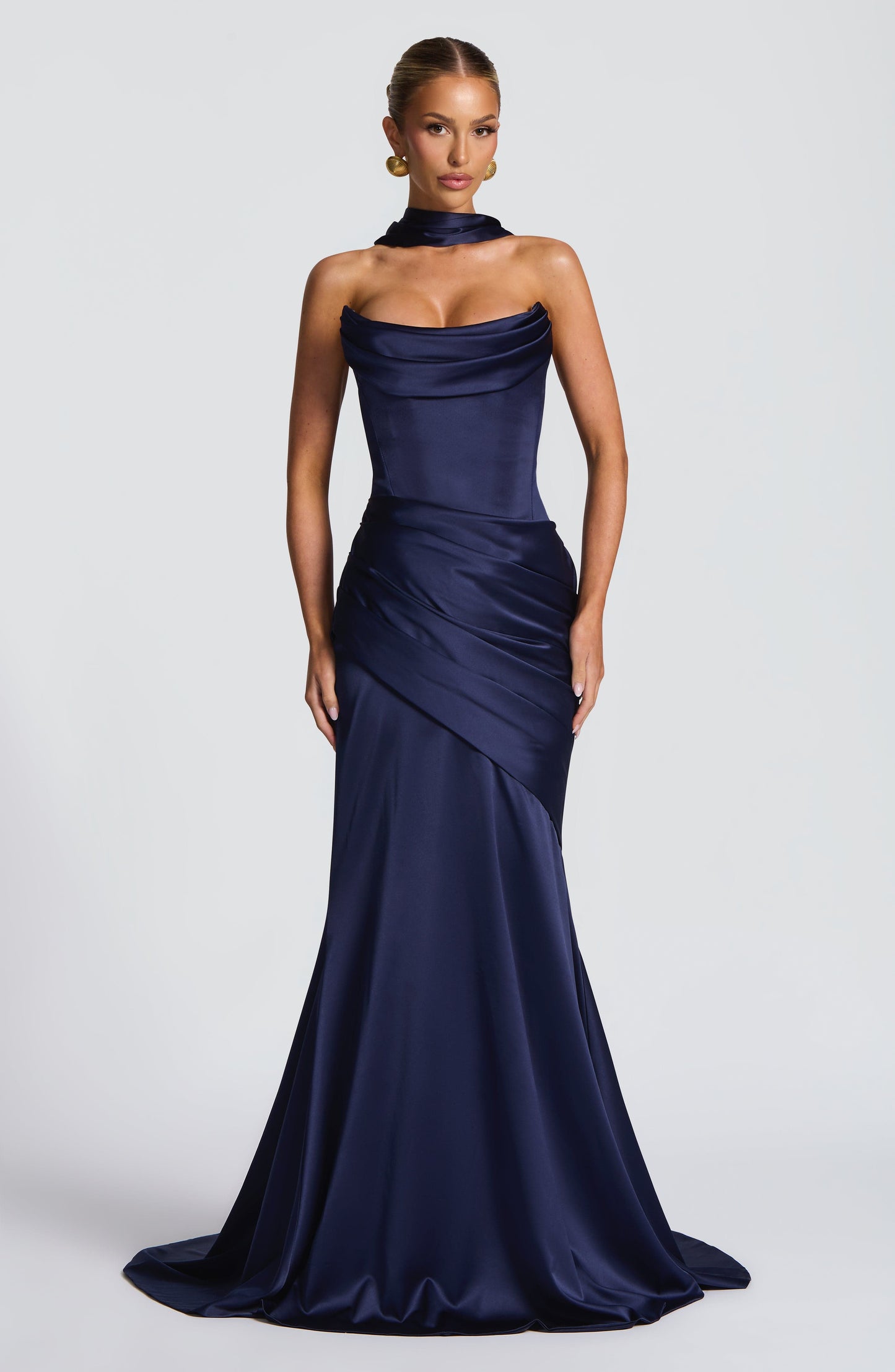 Kensington Maxi Dress Navy