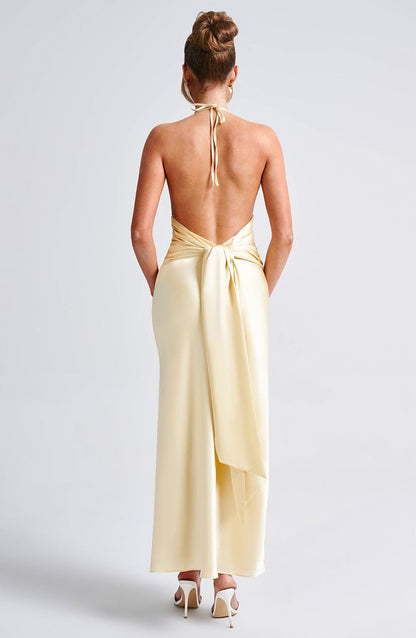 Kiandra Maxi Dress Lemon