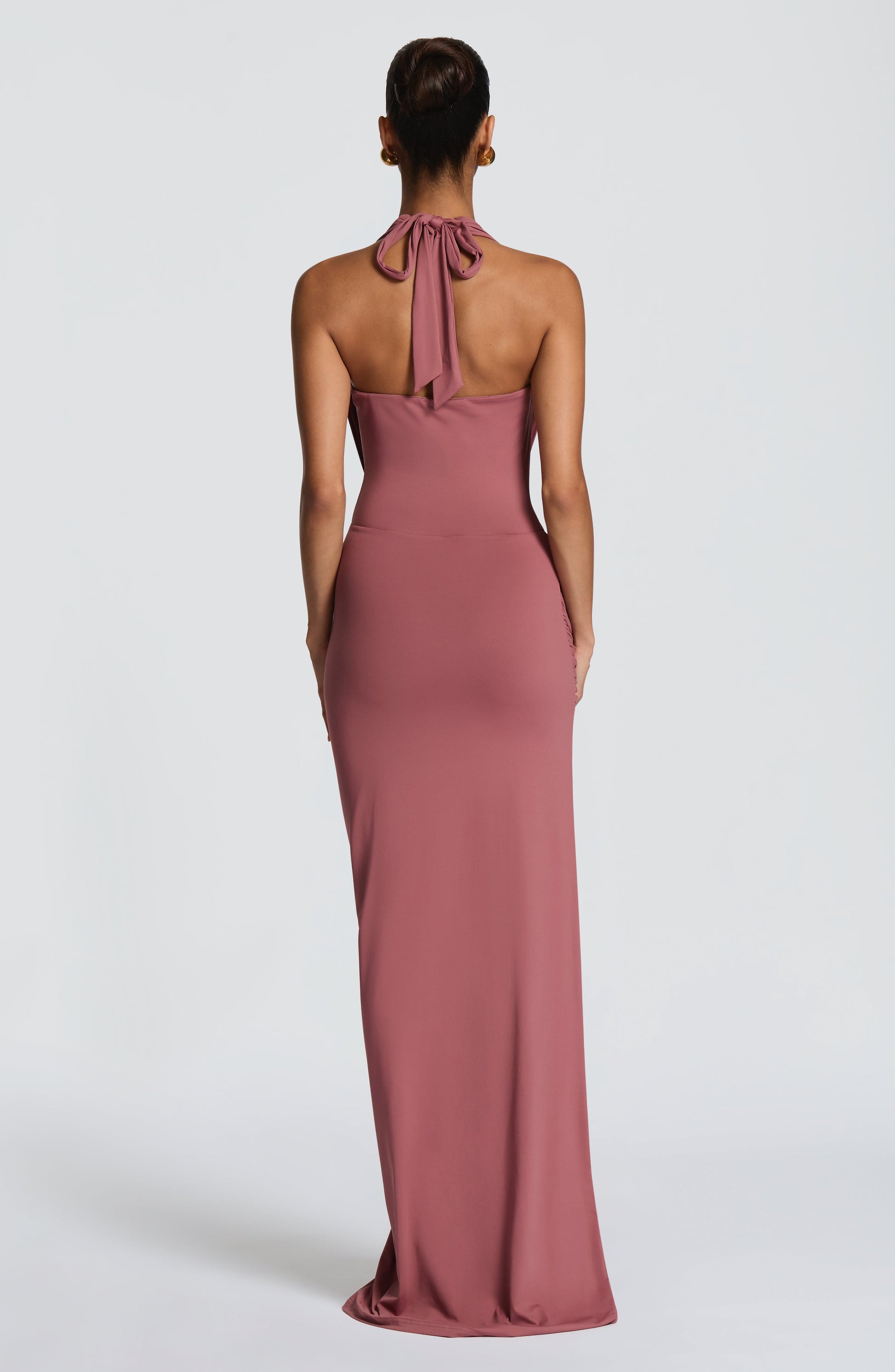 Kingsley Maxi Dress Rose Brown