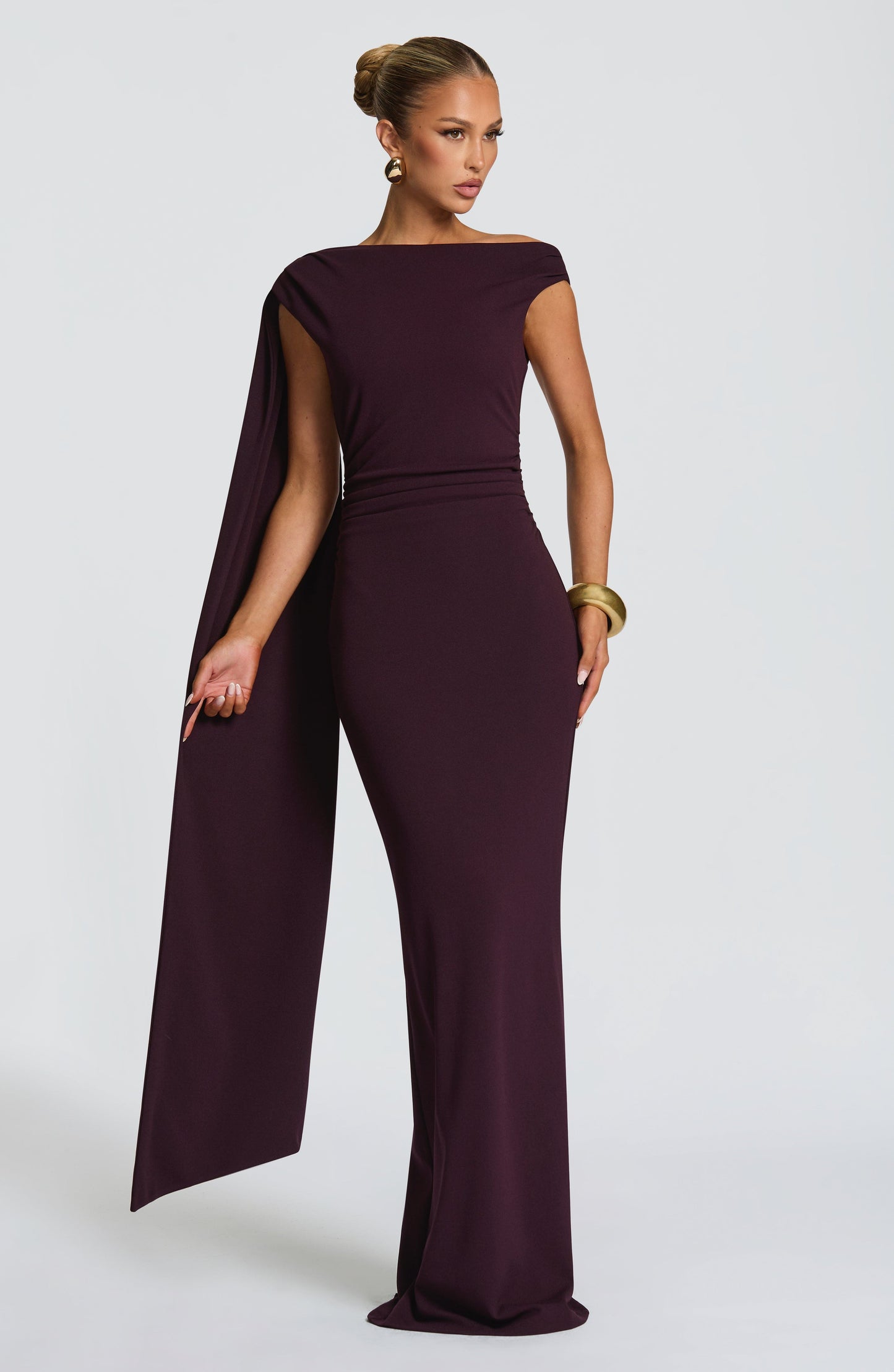 Kylie Maxi Dress Plum