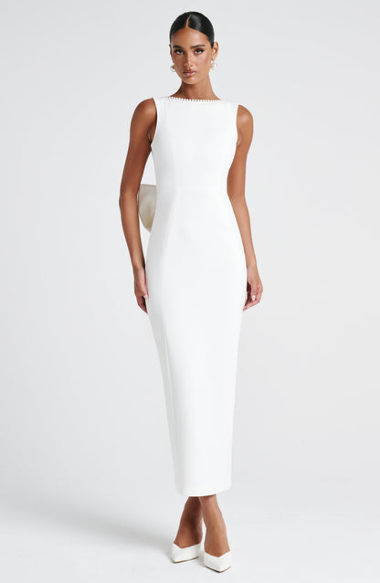 Lana Midaxi Dress Ivory