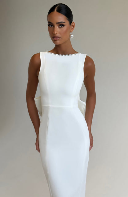 Lana Midaxi Dress Ivory
