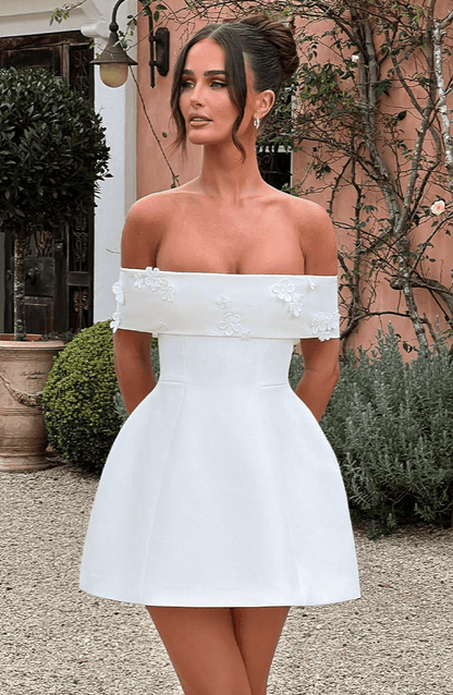 Laurel Mini Dress Ivory