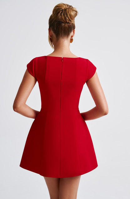 Lena Mini Dress Red