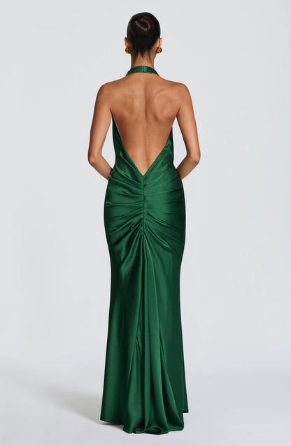 Linette Gown Emerald