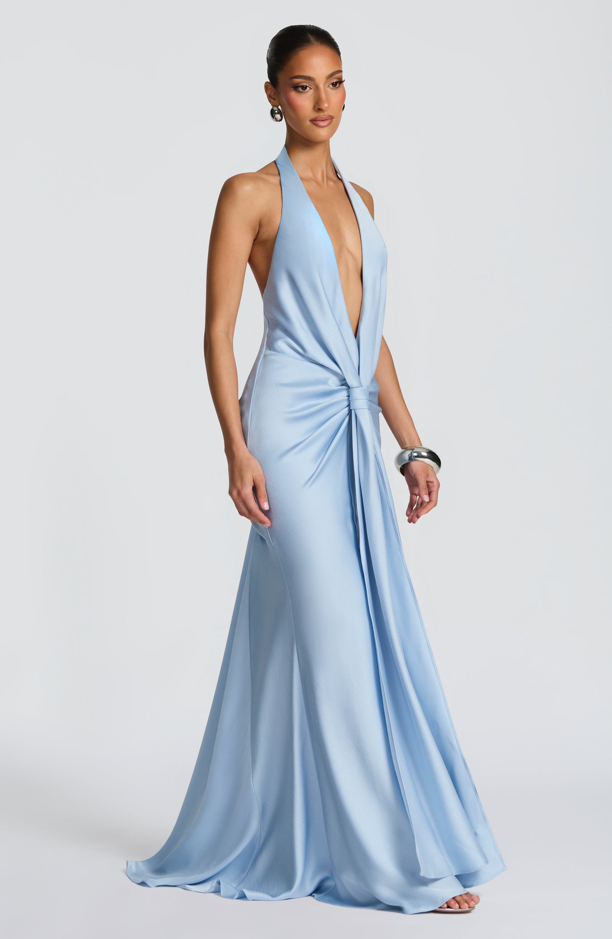 Linette Gown Glacier Blue