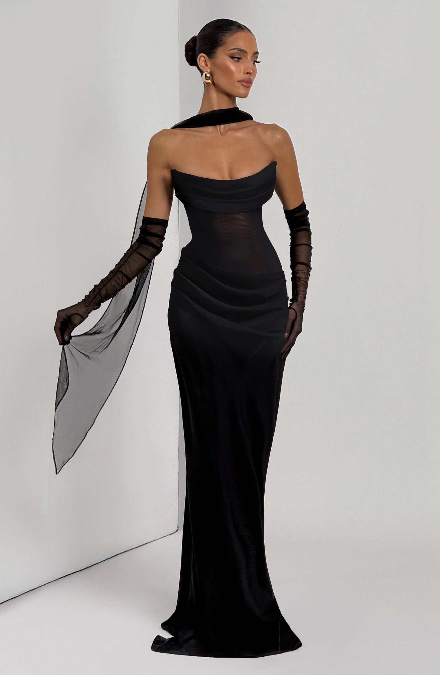 Liora Maxi Dress Black