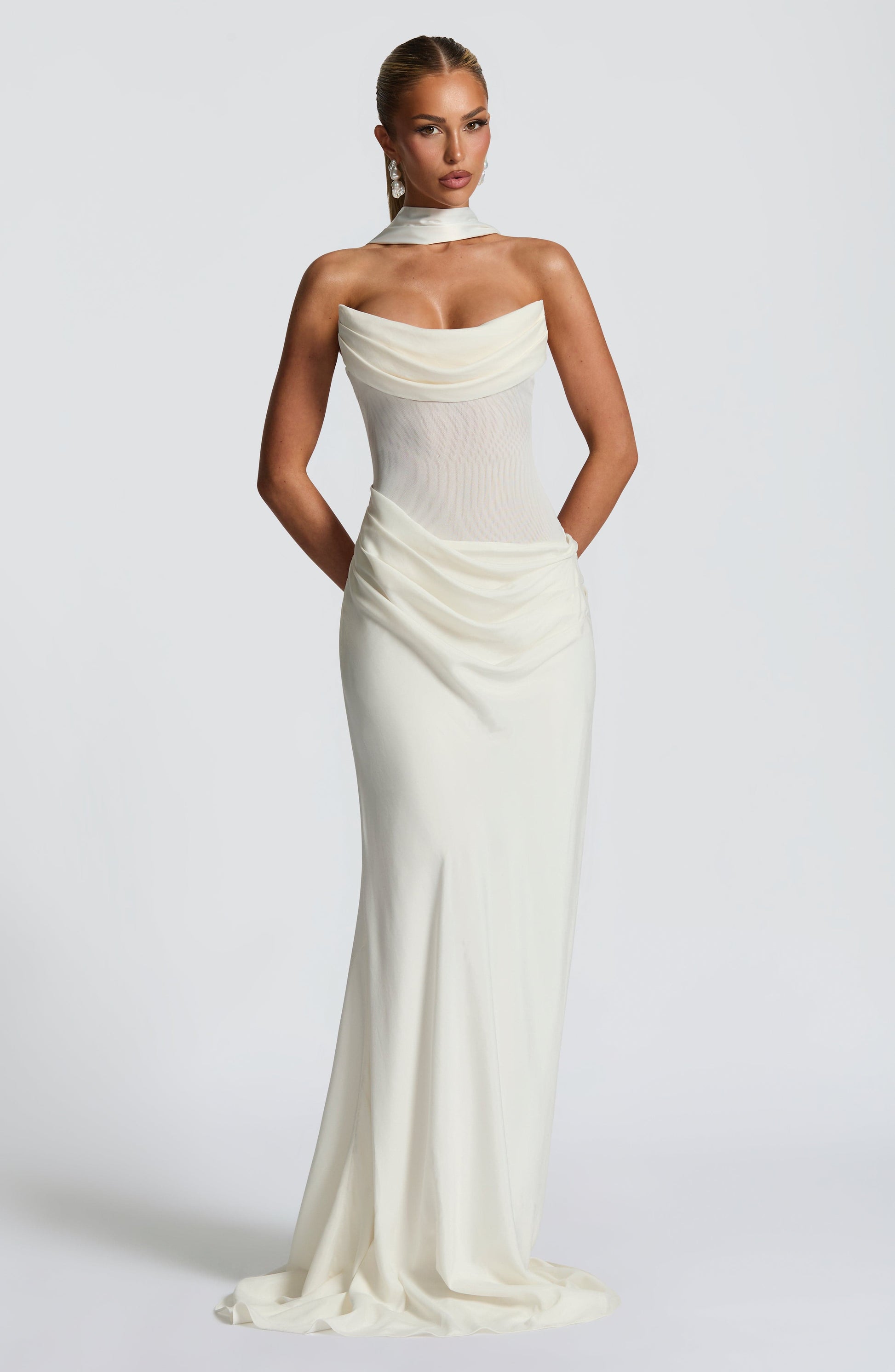 Liora Maxi Dress Ivory