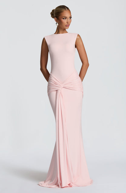 Lorenza Maxi Dress Blush