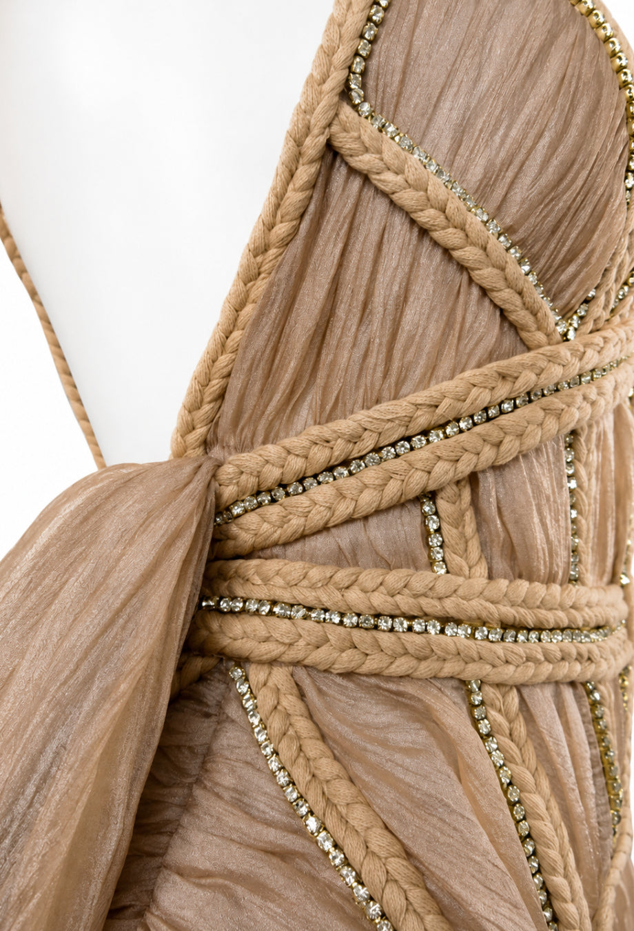 Lysandra Maxi Dress Beige