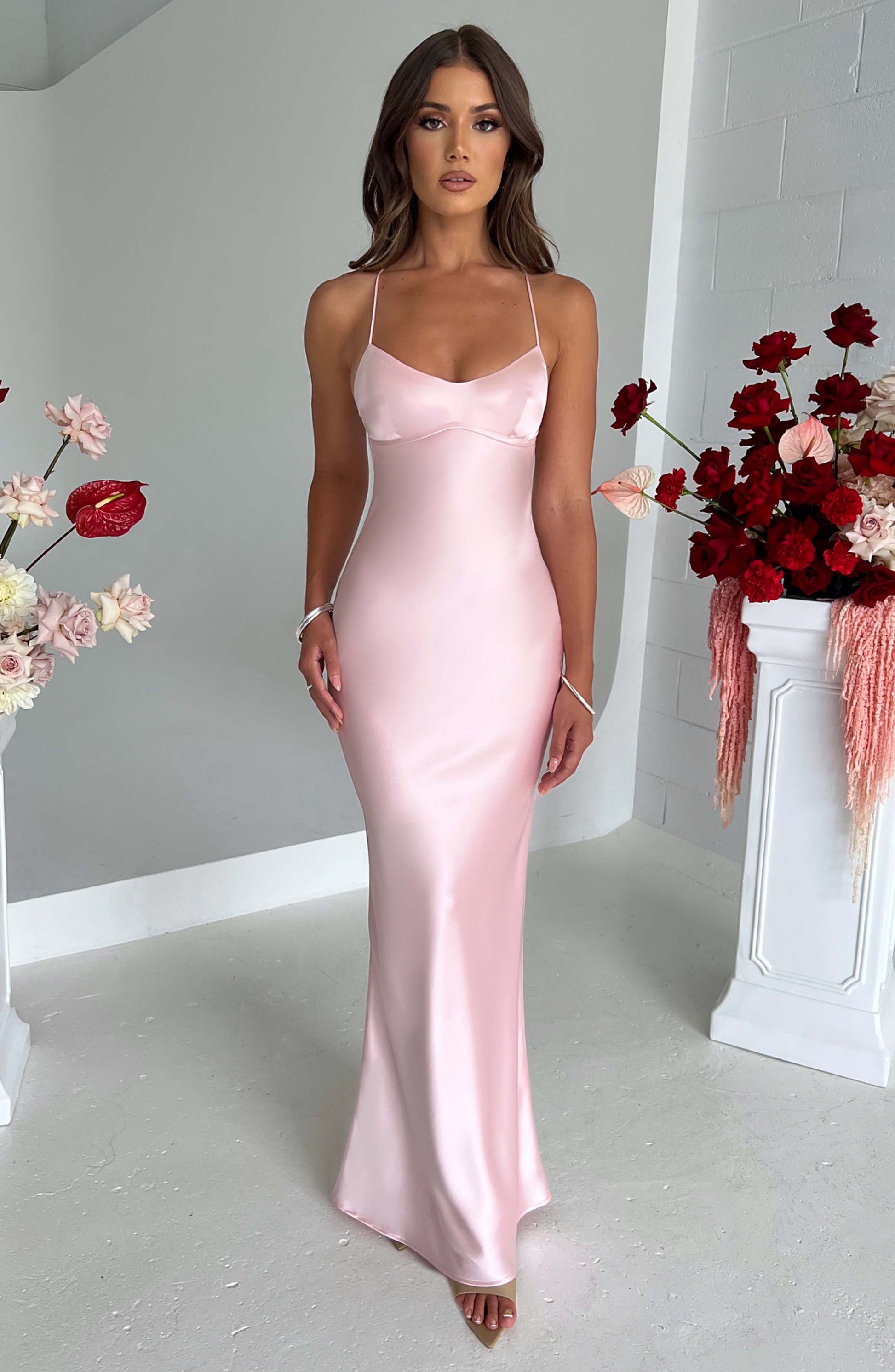 Malika Maxi Dress Blush
