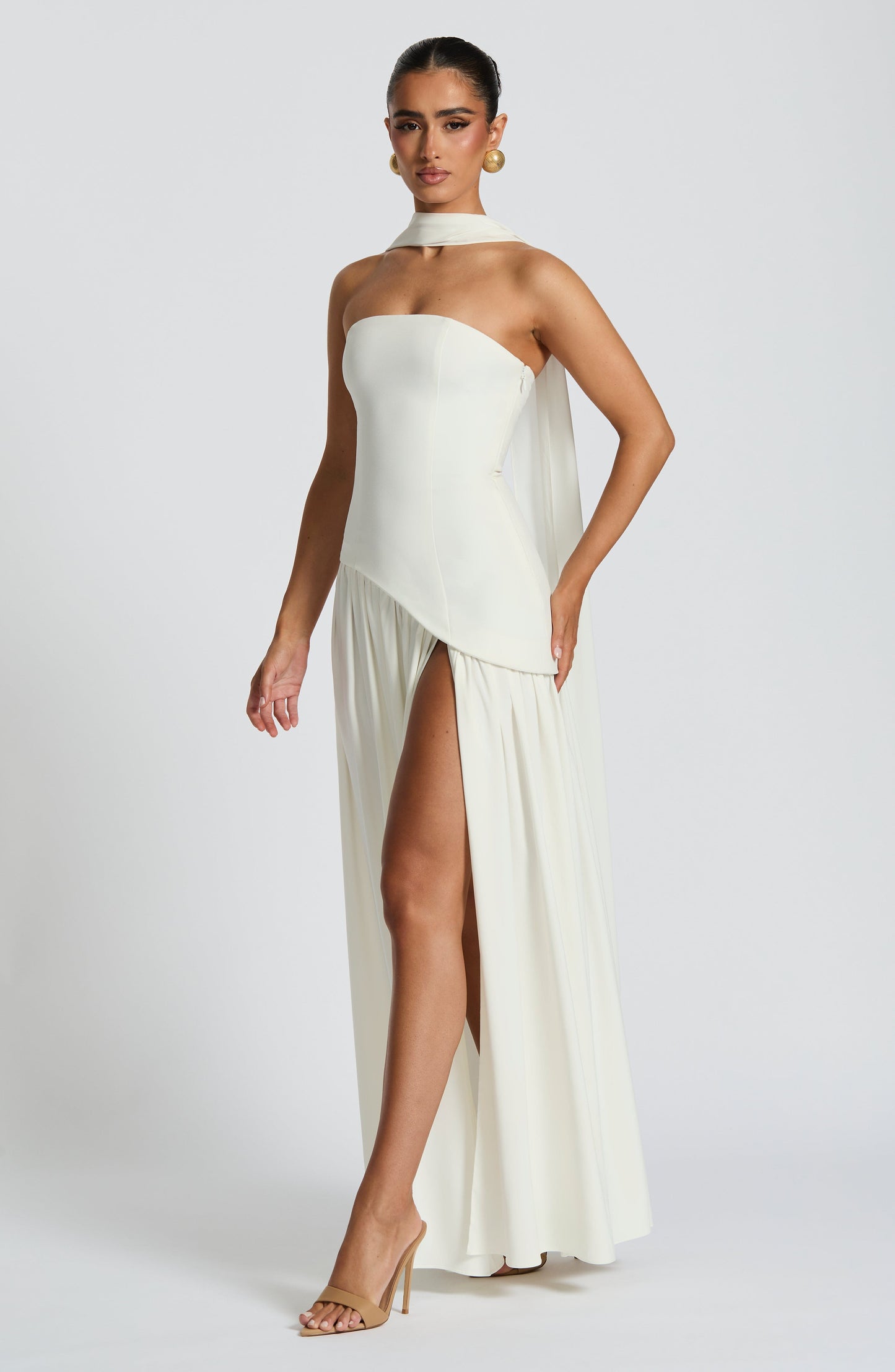 Maliyah Maxi Dress Ivory