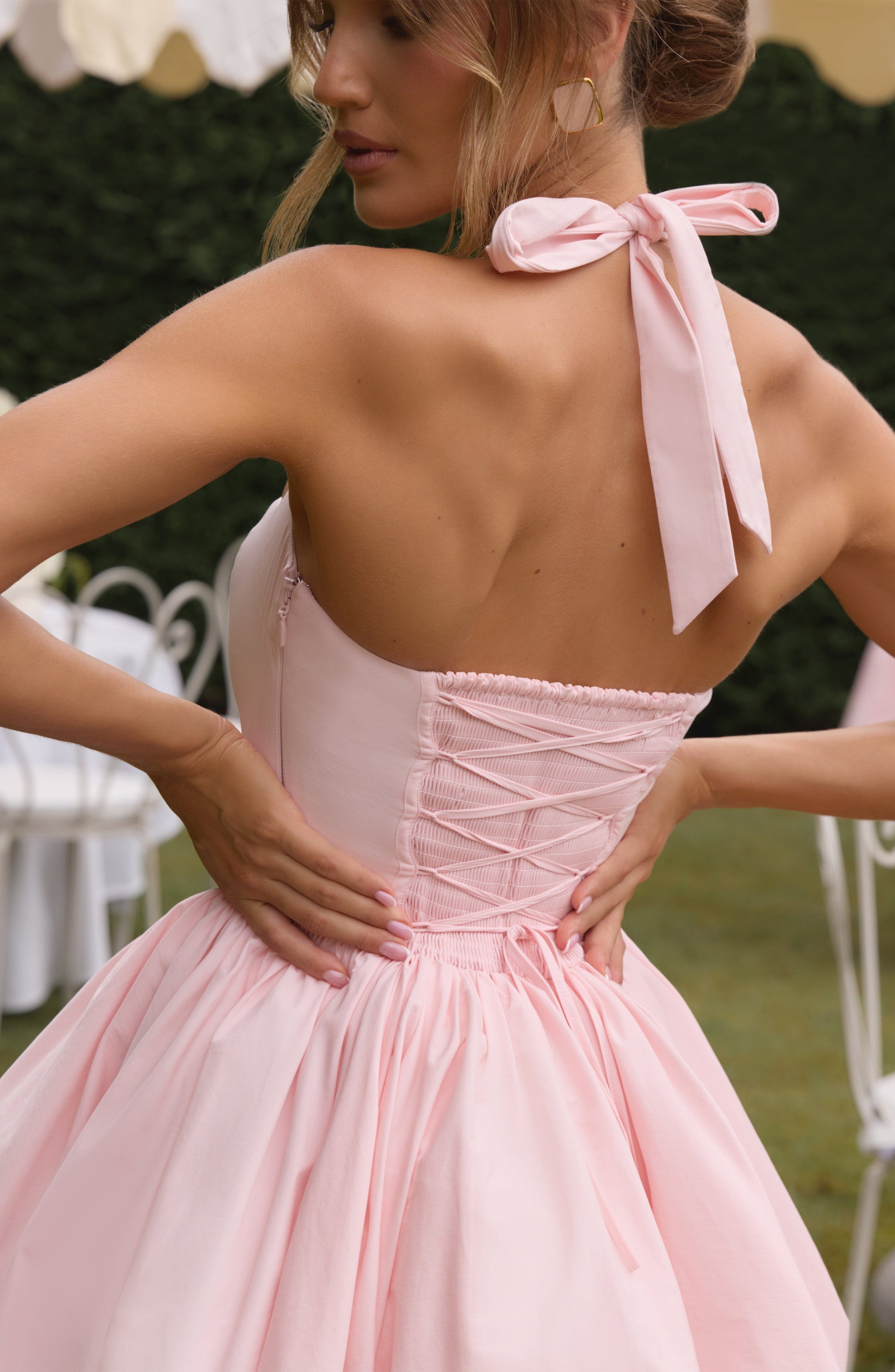 Maricia Mini Dress Blush