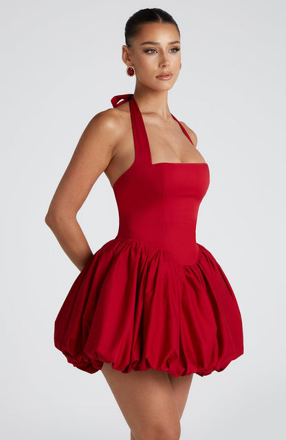 Maricia Mini Dress Red