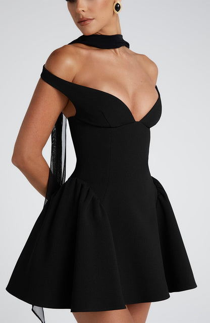 Marla Mini Dress Black