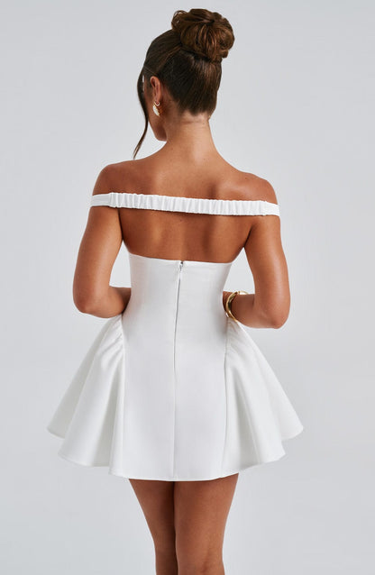 Marla Mini Dress Ivory
