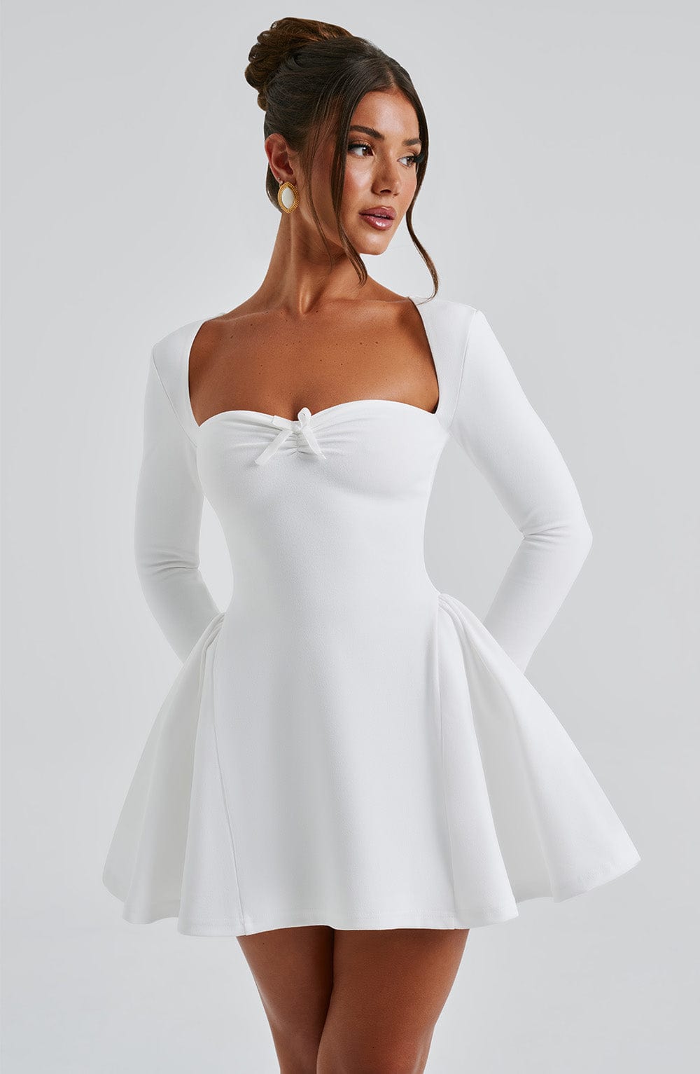 Megan Mini Dress Ivory