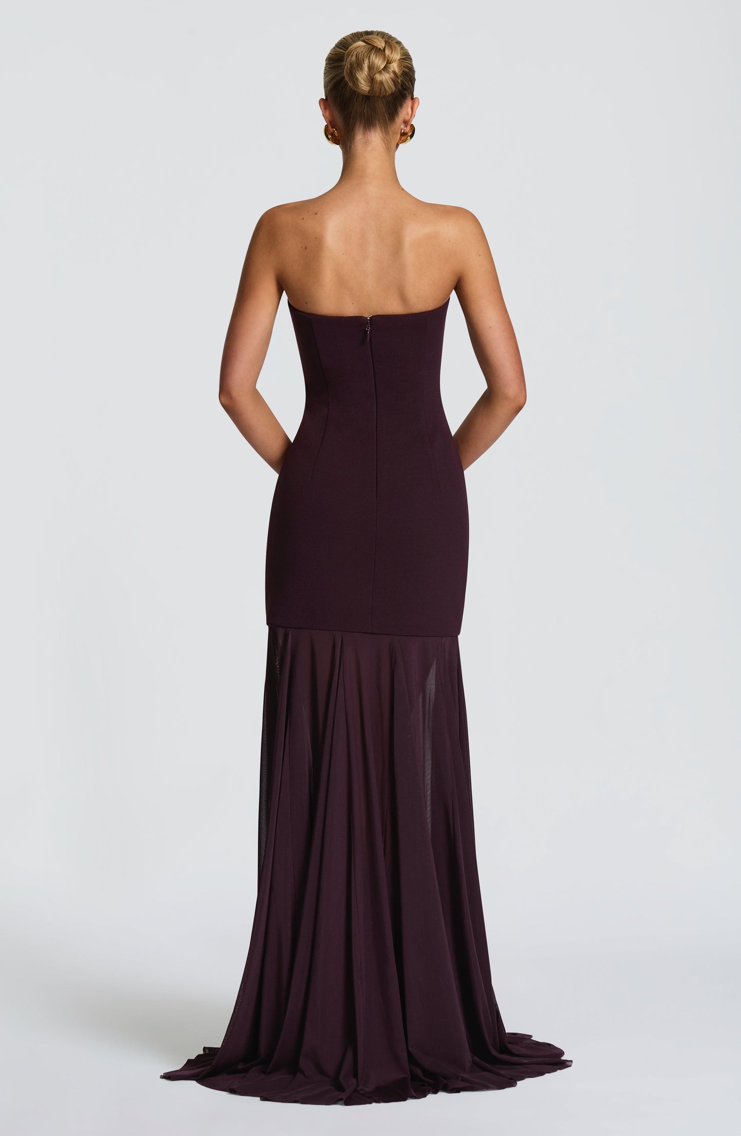 Merritt Gown Plum