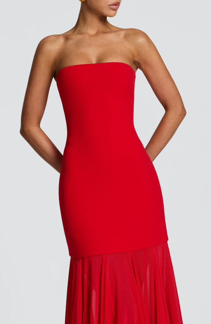 Merritt Gown Red