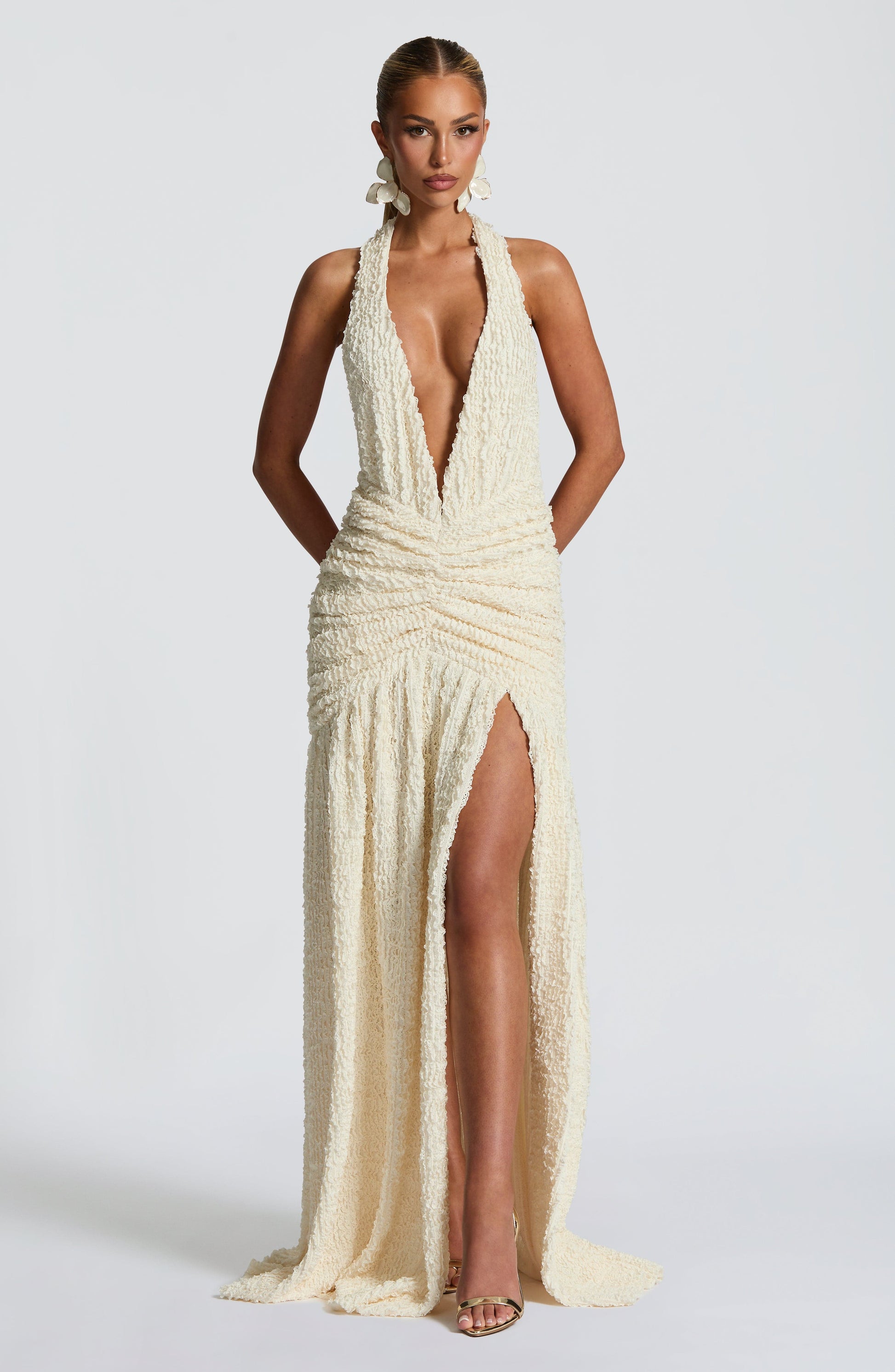 Minerva Maxi Dress Ivory