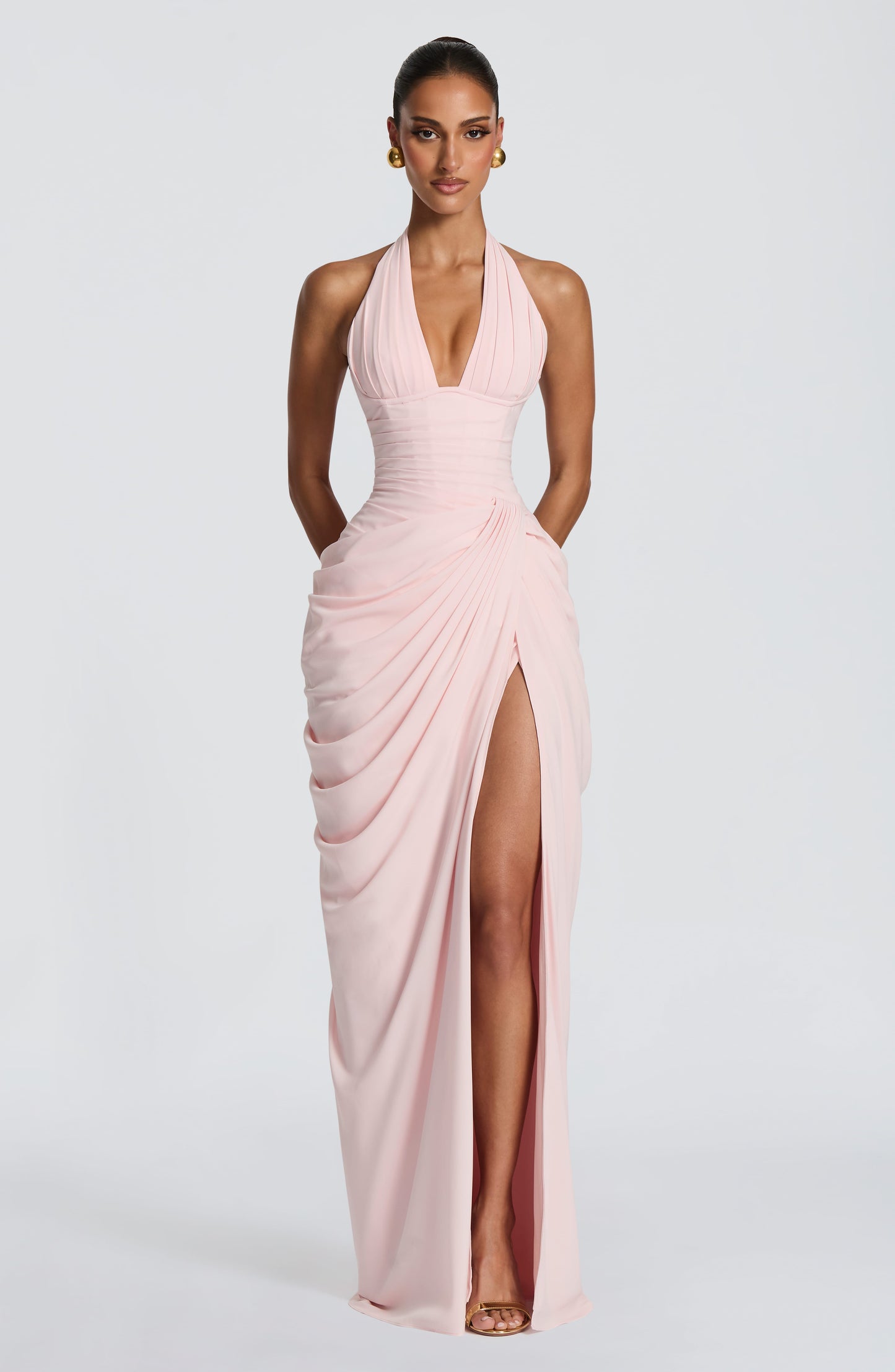 Minette Maxi Dress Blush