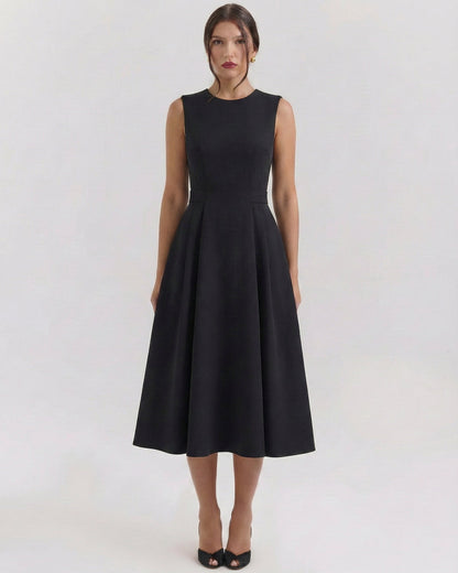 Monroe Midi Dress Black