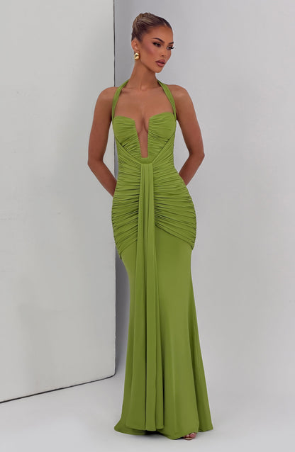 Morrigan Maxi Dress Olive