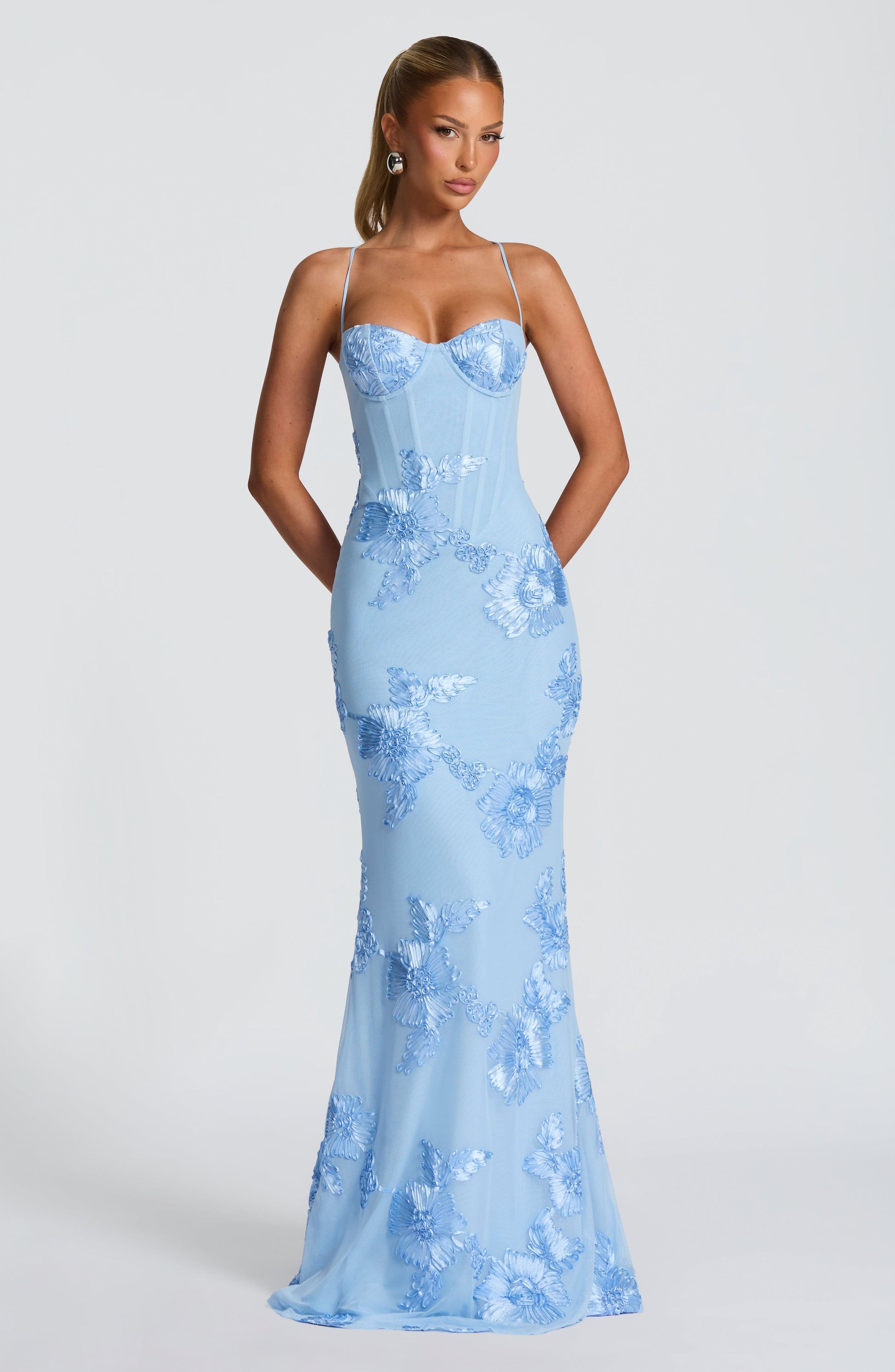 Velour Maxi Dress