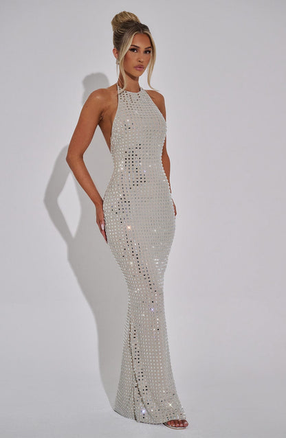 Odessa Maxi Dress Nude