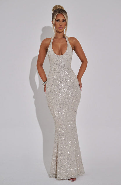 Odette Maxi Dress Champagne