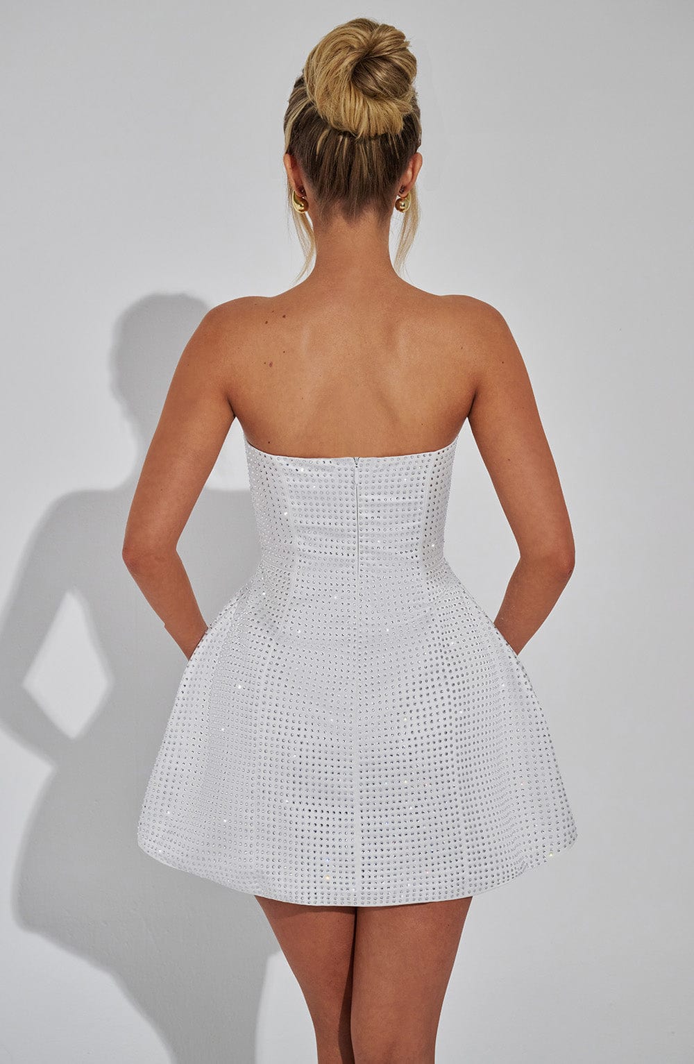 Paloma Mini Dress Ivory