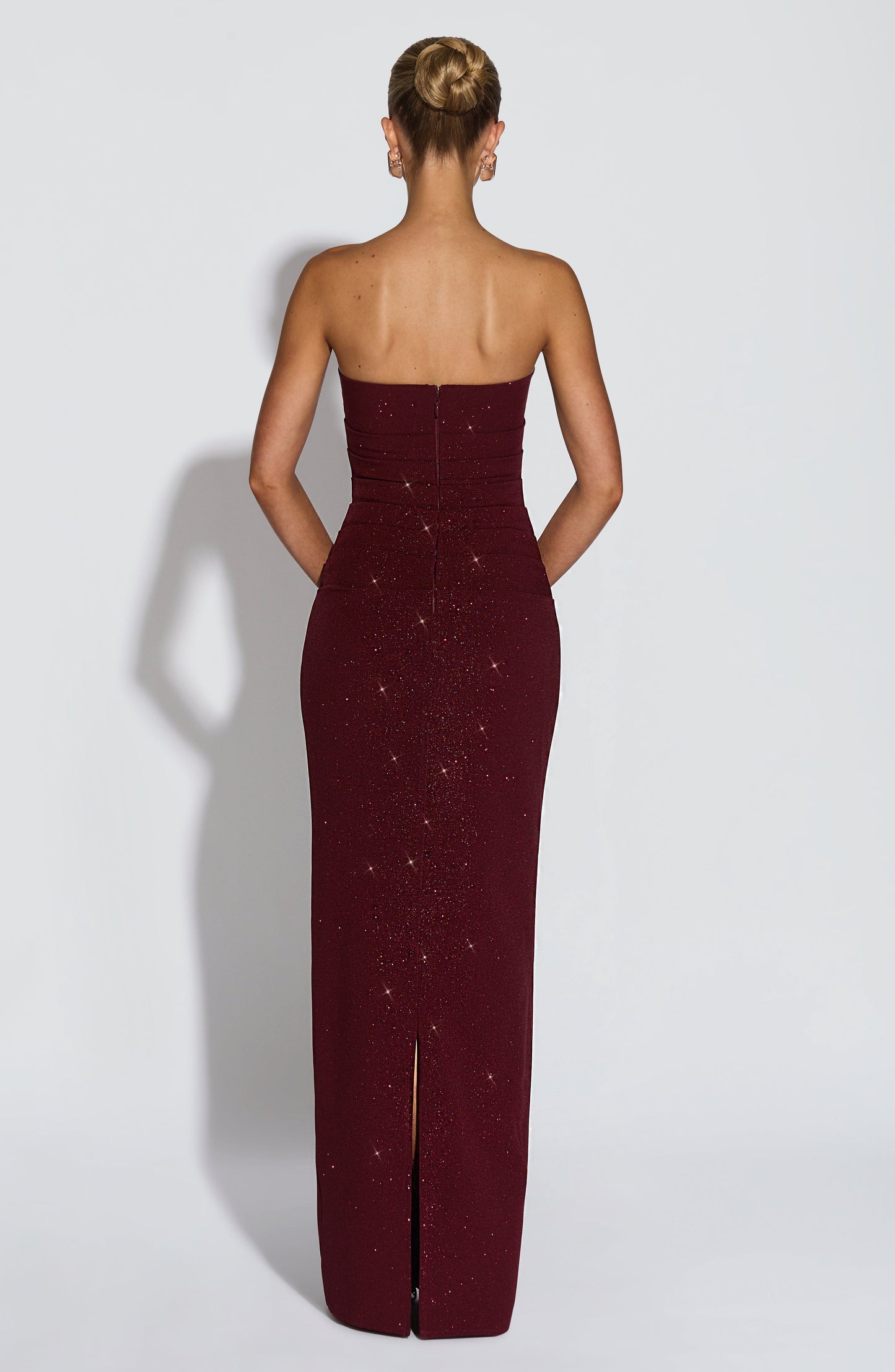 Pandra Maxi Dress Wine Sparkle