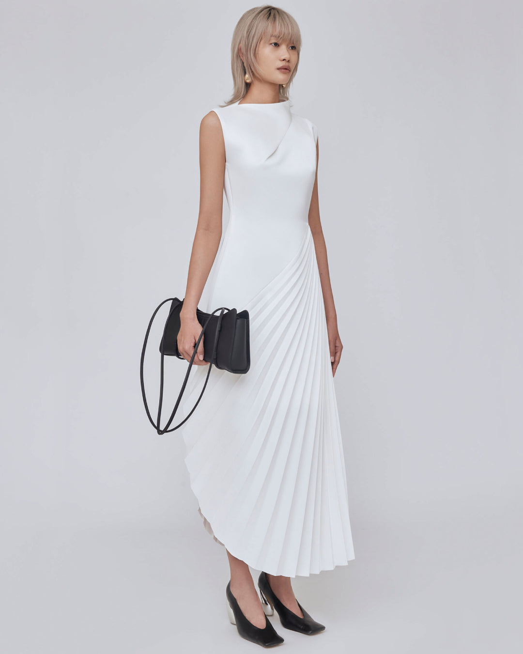 Penny Midi Dress Ivory