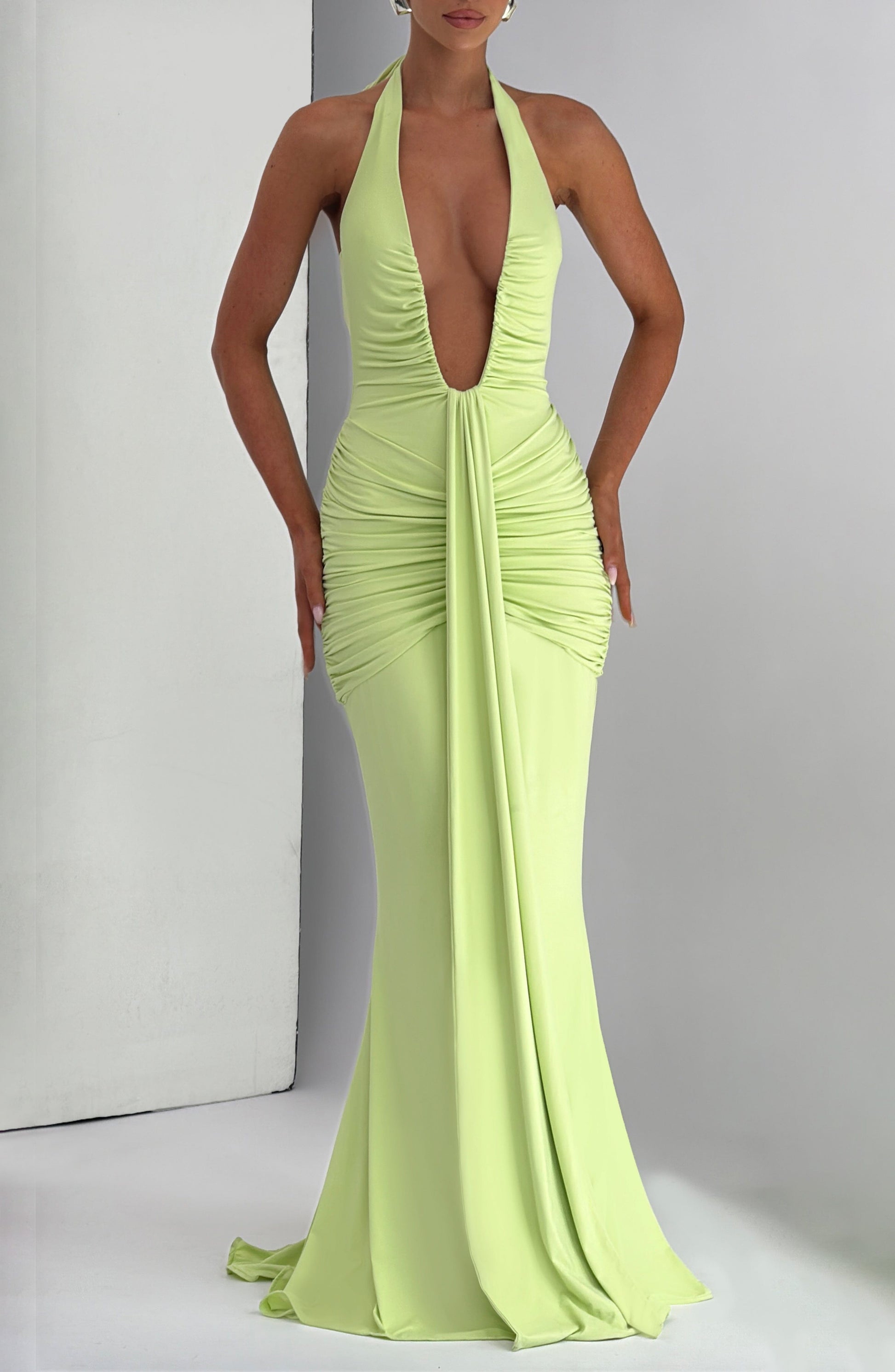 Rosetta Maxi Dress Lime