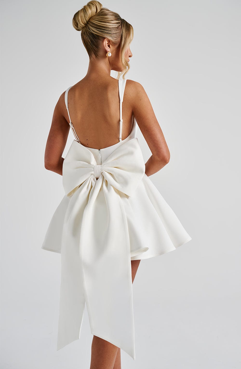 Rue Mini Dress Ivory