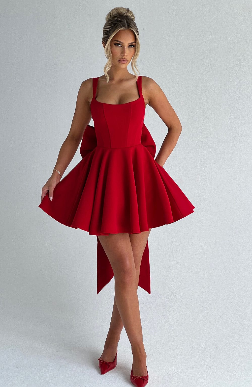 Rue Mini Dress Red