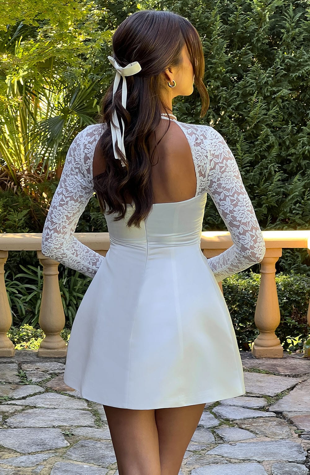 Sadie Mini Dress Ivory