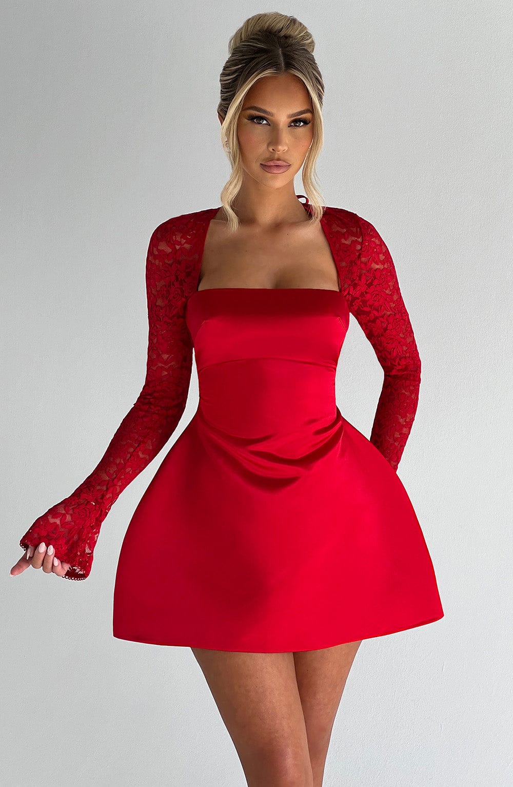 Sadie Mini Dress Red