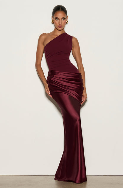 Sadona Maxi Dress Cherry Lacquer