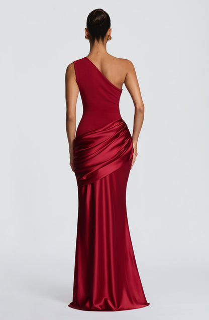 Sadona Maxi Dress Deep Red