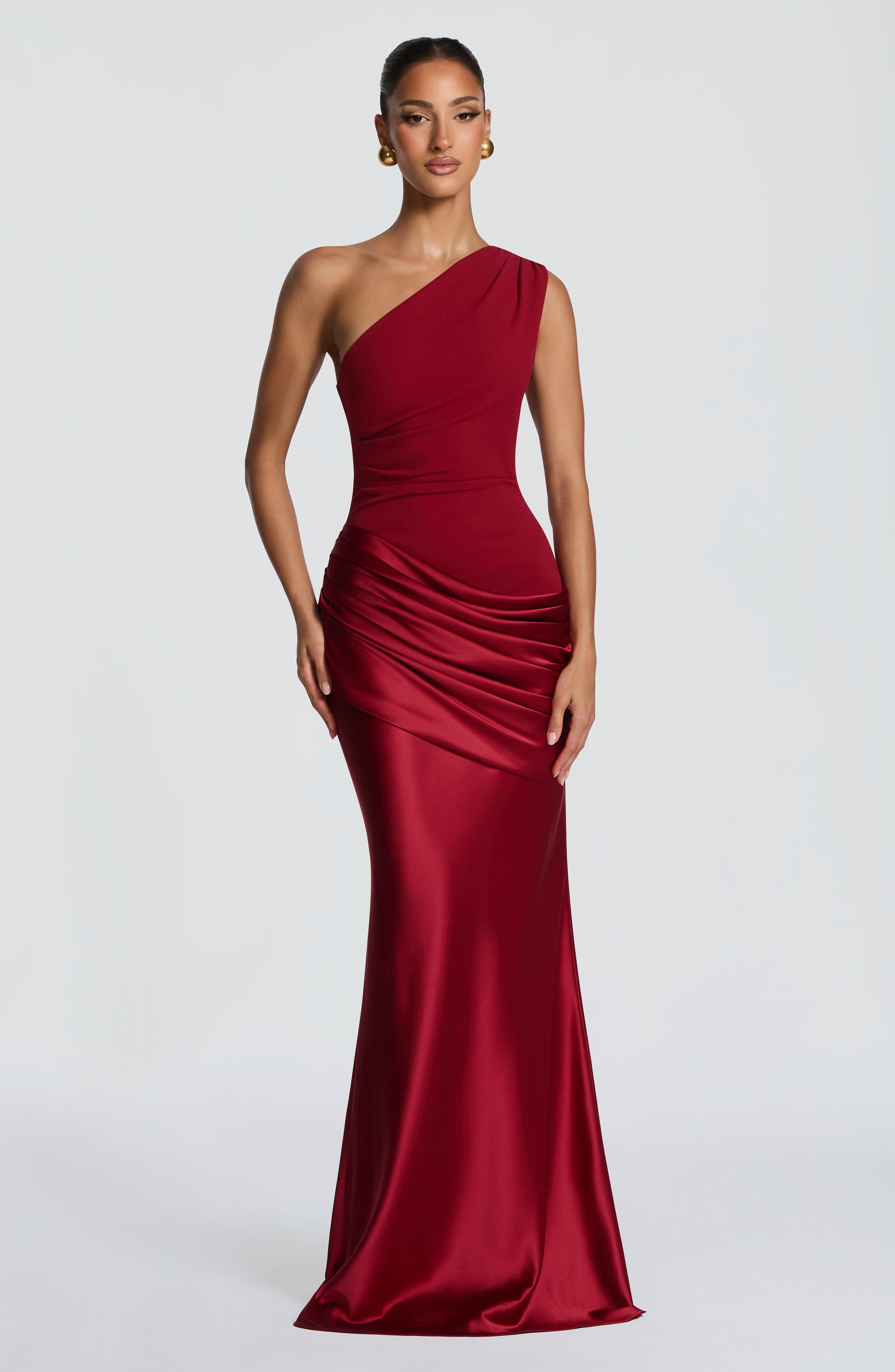 Sadona Maxi Dress Deep Red
