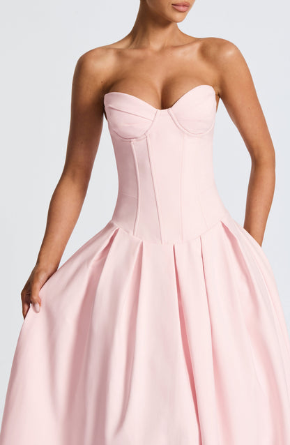 Salma Midi Dress Blush