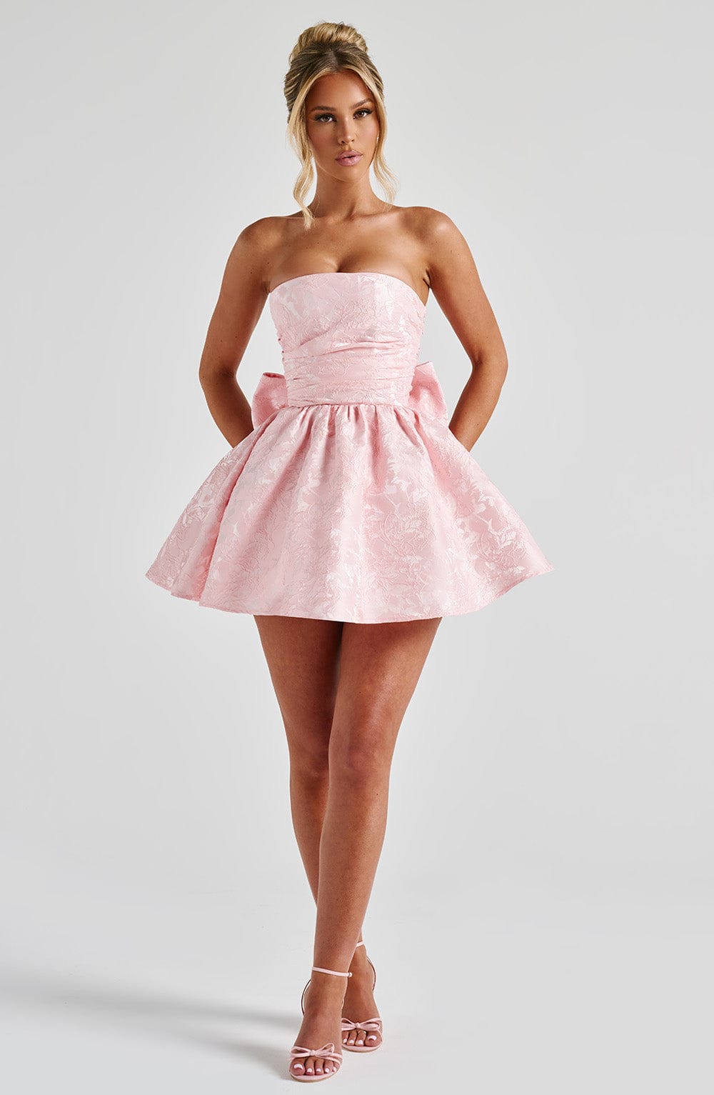 Salome Mini Dress Blush