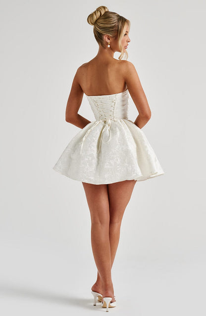 Salome Mini Dress Ivory