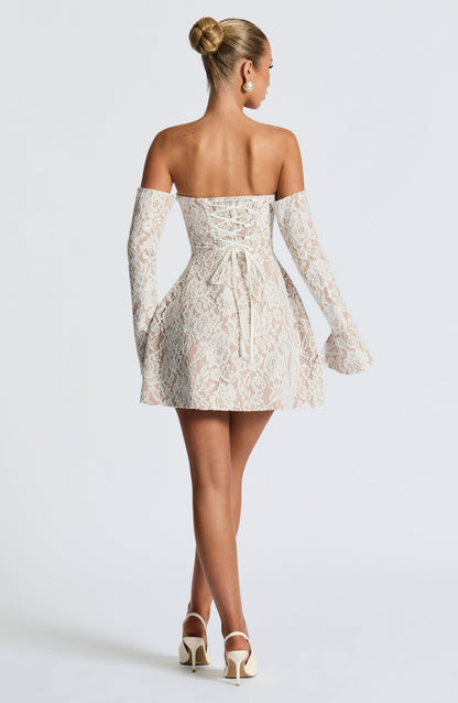 Salone Mini Dress Ivory