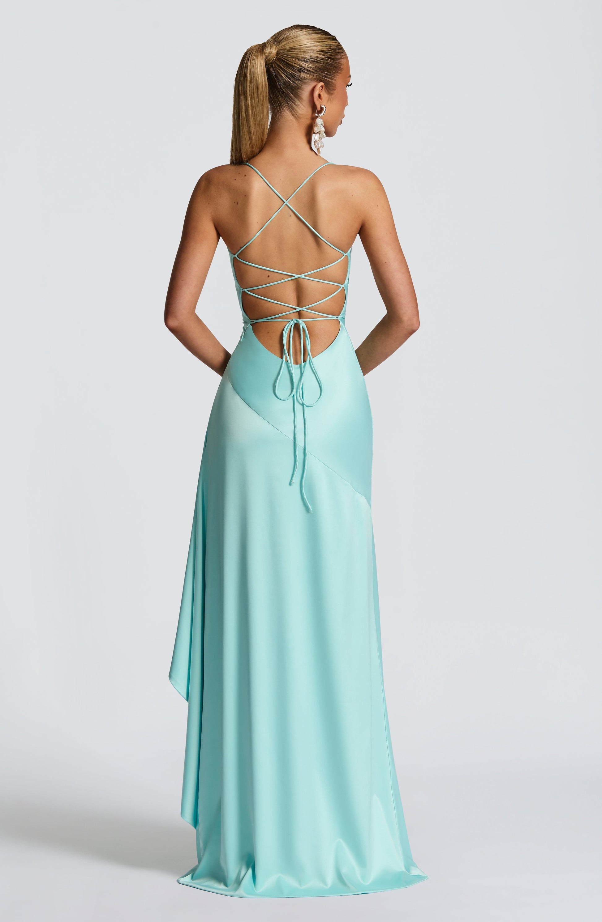 Samira Maxi Dress Aqua