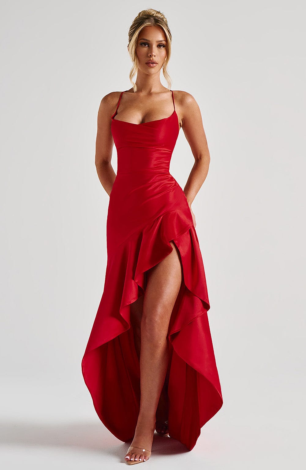 Samira Maxi Dress Red
