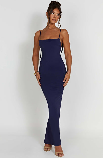 Sanya Maxi Dress Navy