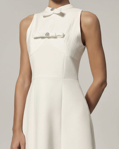 Saoirse Midi Dress White